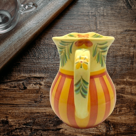 Vintage Southern Living at Home Ceremic Pitcher Designed by Gail Pittman 48 ozs. - Picture 6 of 7